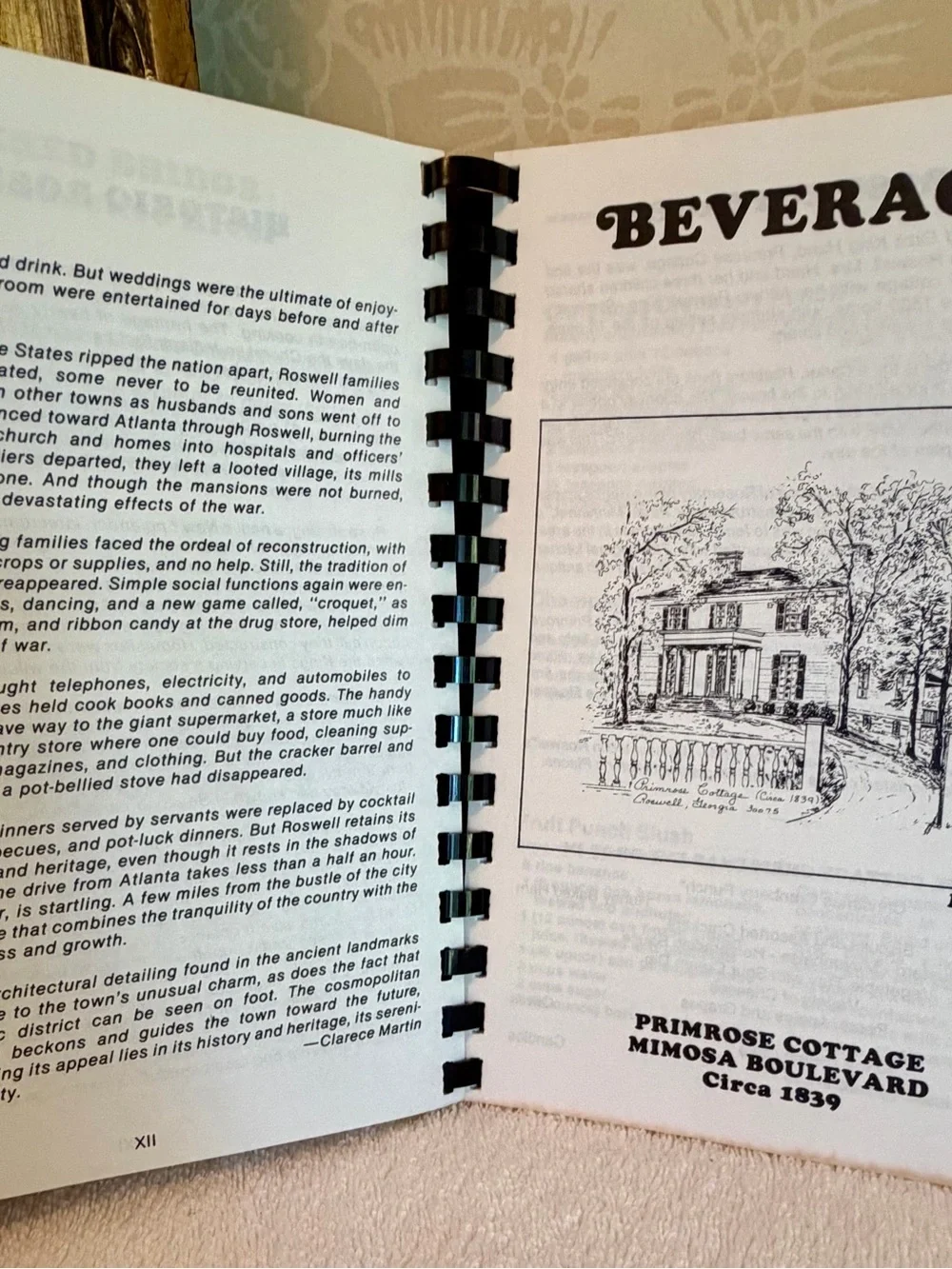 The Historic Roswell Cook Book – Roswell Historical Society Georgia – 1995